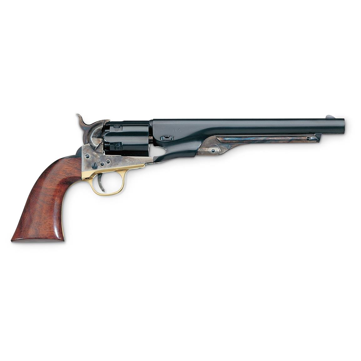 Uberti Reproduction Colt 1860 Army Steel Frame Fluted Cylinder .44 Best Black Powder Revolver